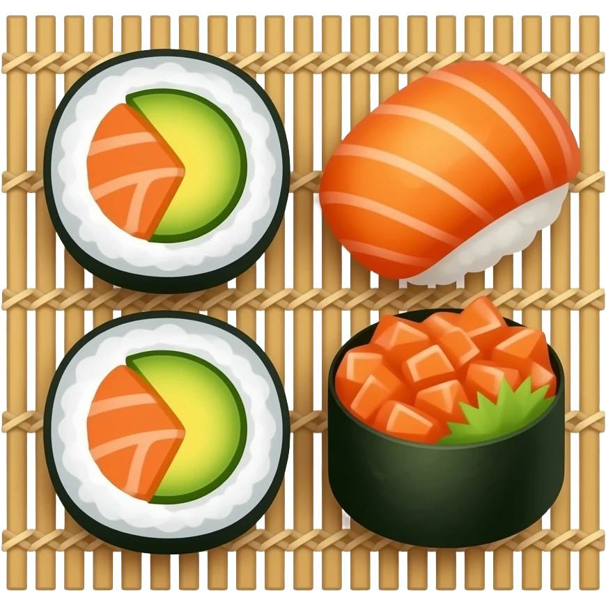 sushi emoji