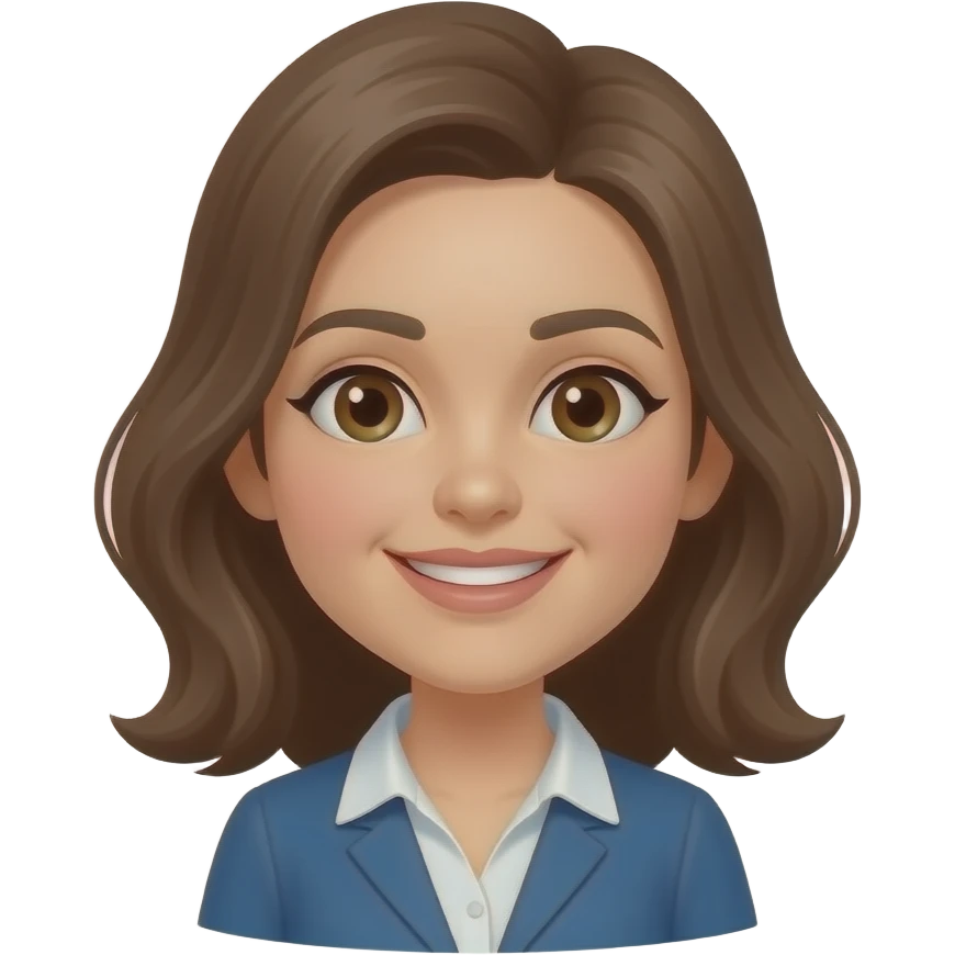 Mujer con carro emoji