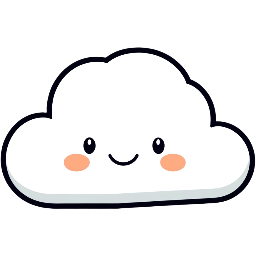 Cloud emoji