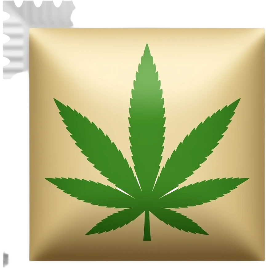 Rum cake weed packet emoji