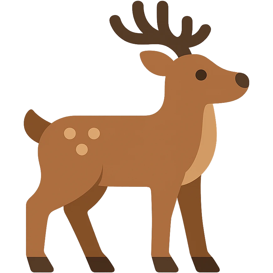 Reindeer emoji
