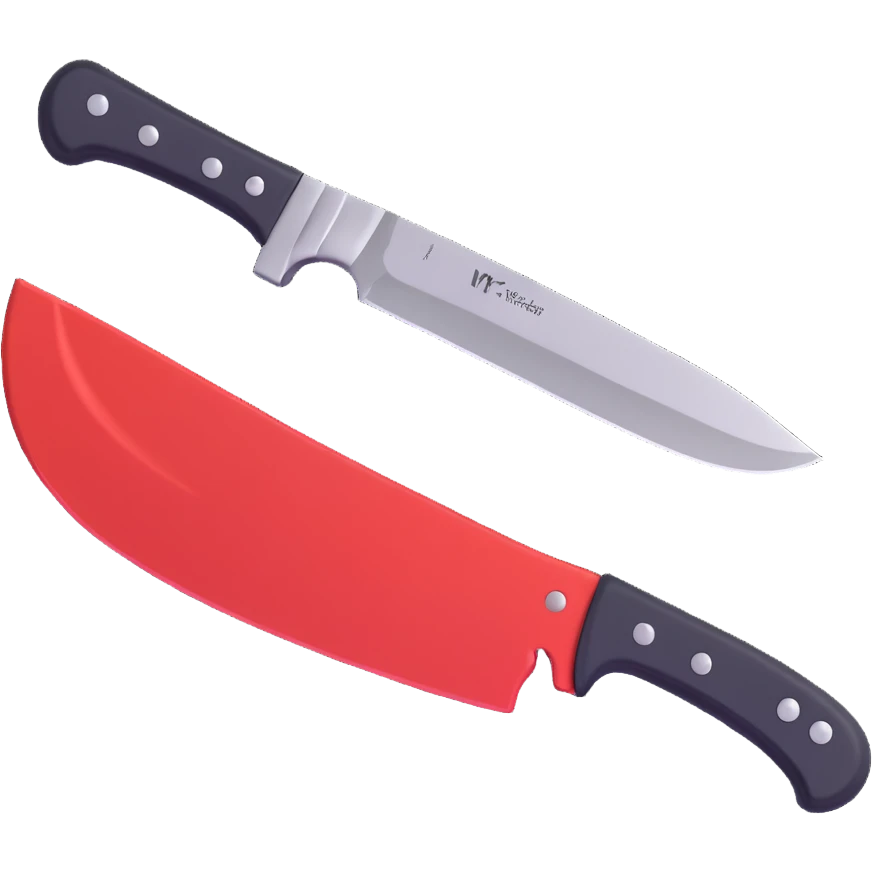 a knife emoji