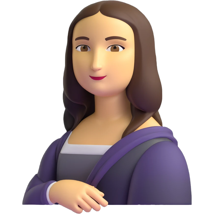 Mona Lisa emoji