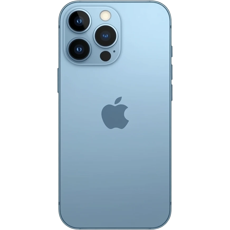 iPhone 15 normal celeste emoji