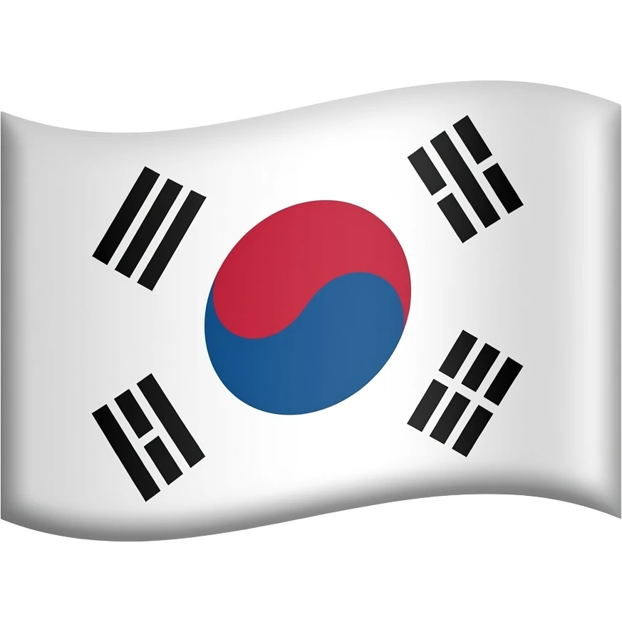 Make Korean Emipre Flag emoji