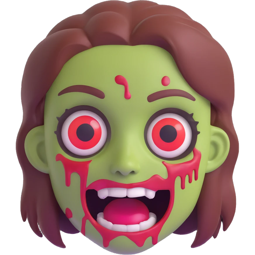 female zombie emoji emoji