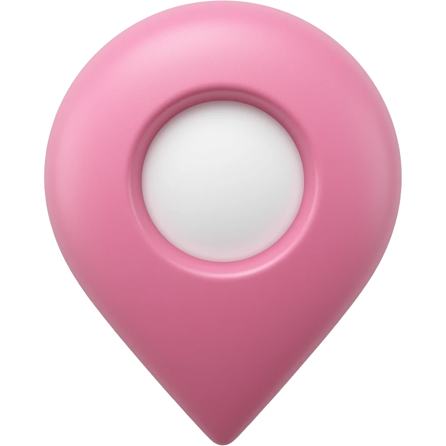 Нежно-розовая 📍 emoji