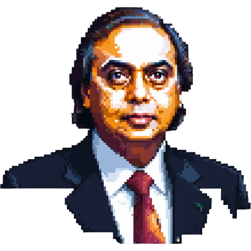 portrait of Mukesh Ambani emoji