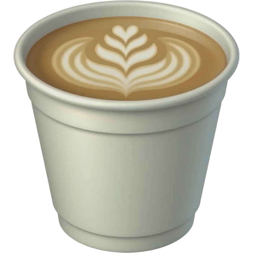 soy latte take away hot emoji
