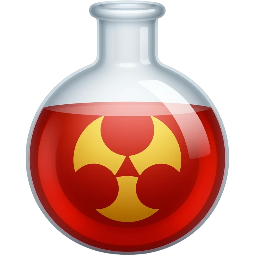 red toxic emoji