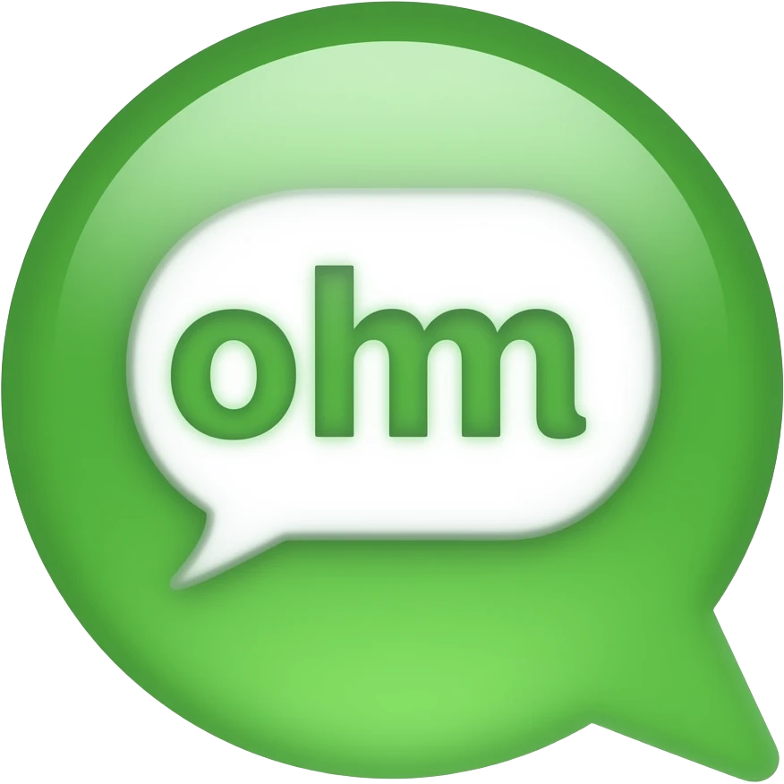 A WhatsApp message saying: Hola, me interesa emoji