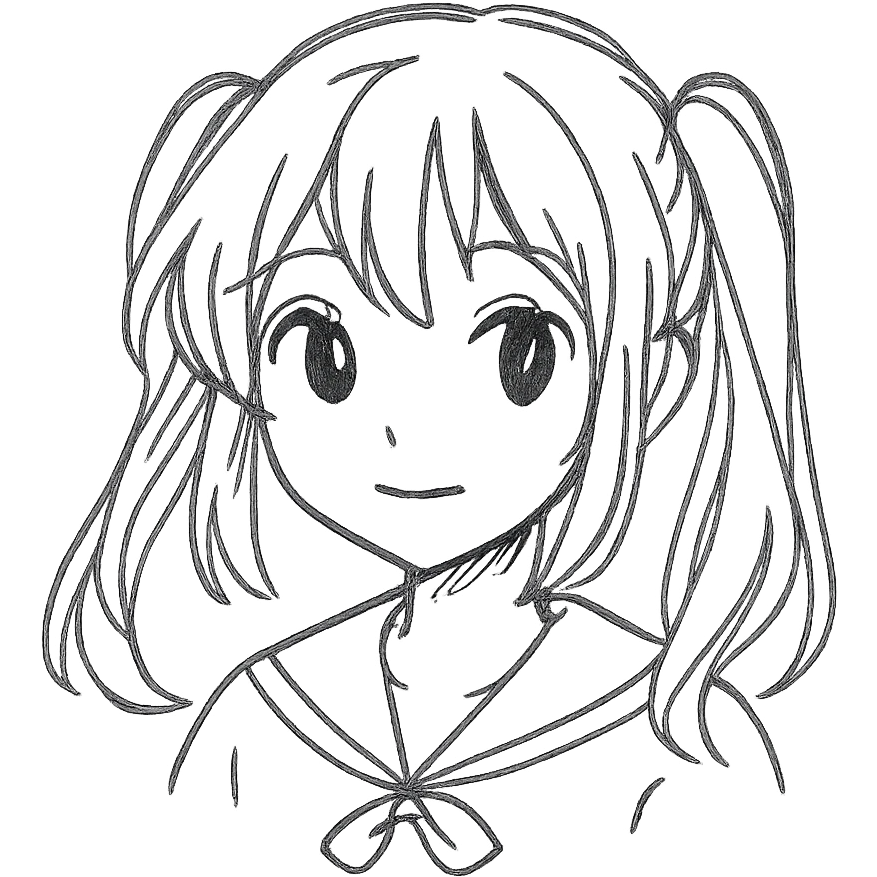 anime girl emoji