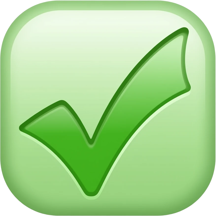 The verification emoji emoji