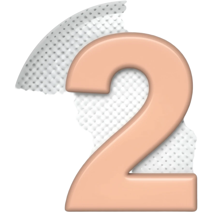 number 2 emoji