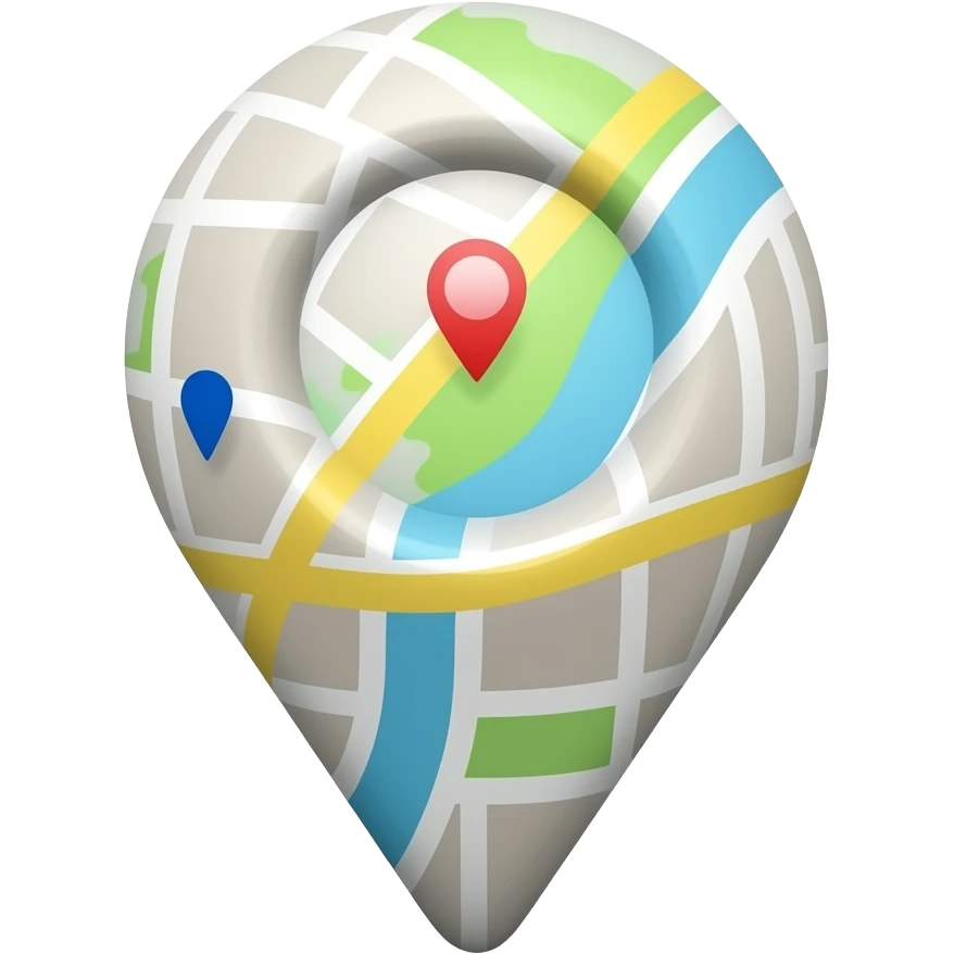 map location pin emoji