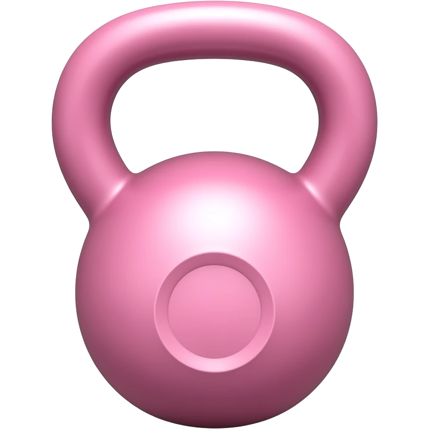 pink Kettlebell emoji