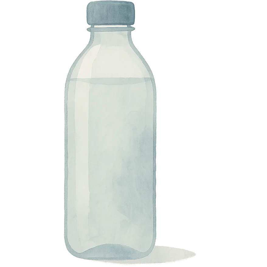 a bottle of water emoji