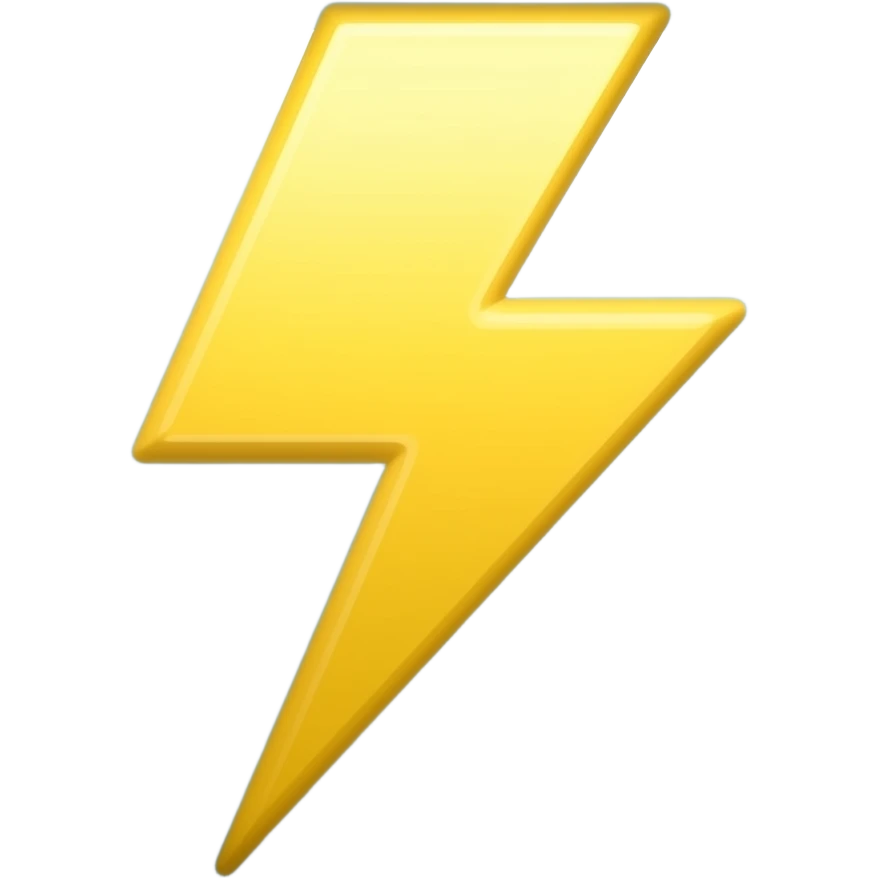 ⚡︎ emoji