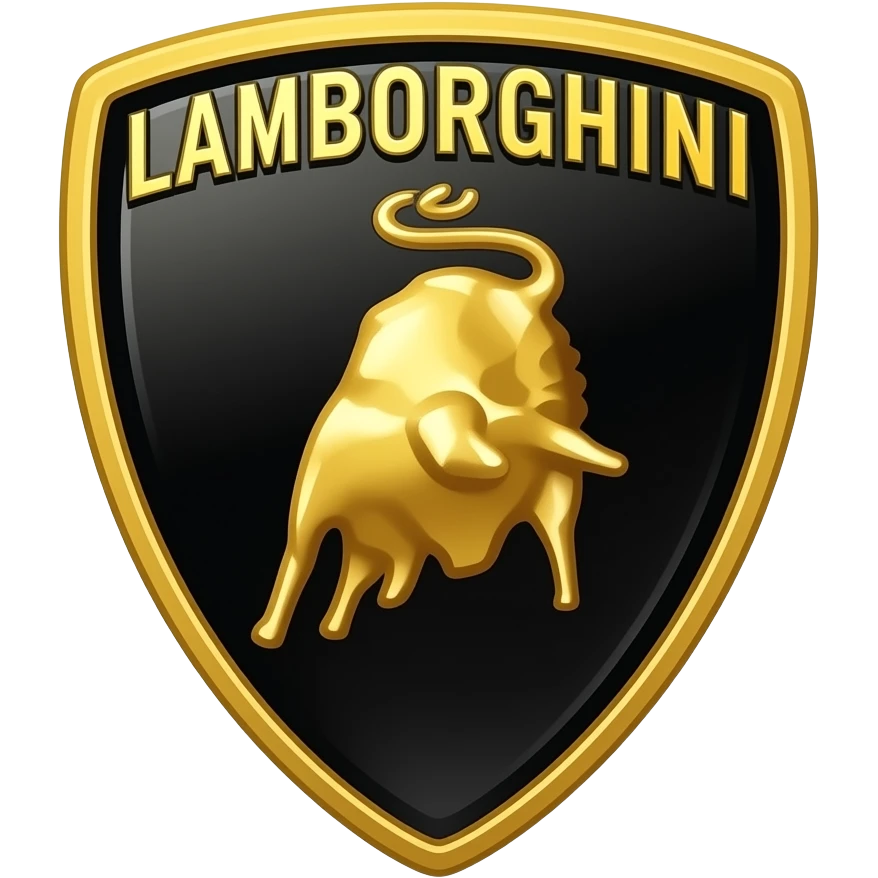 Lamborghini logotype without text emoji