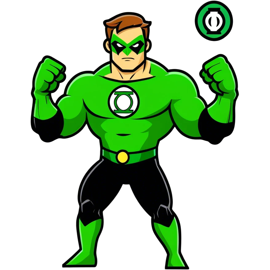 Green lantern emoji