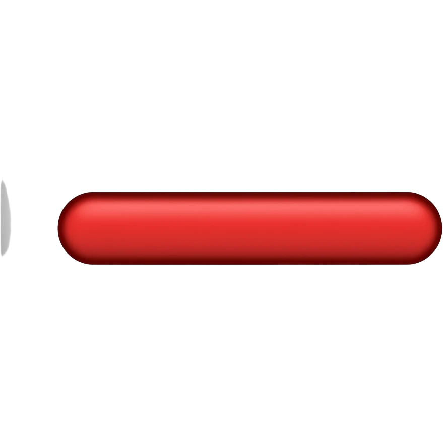Red horizontal line emoji