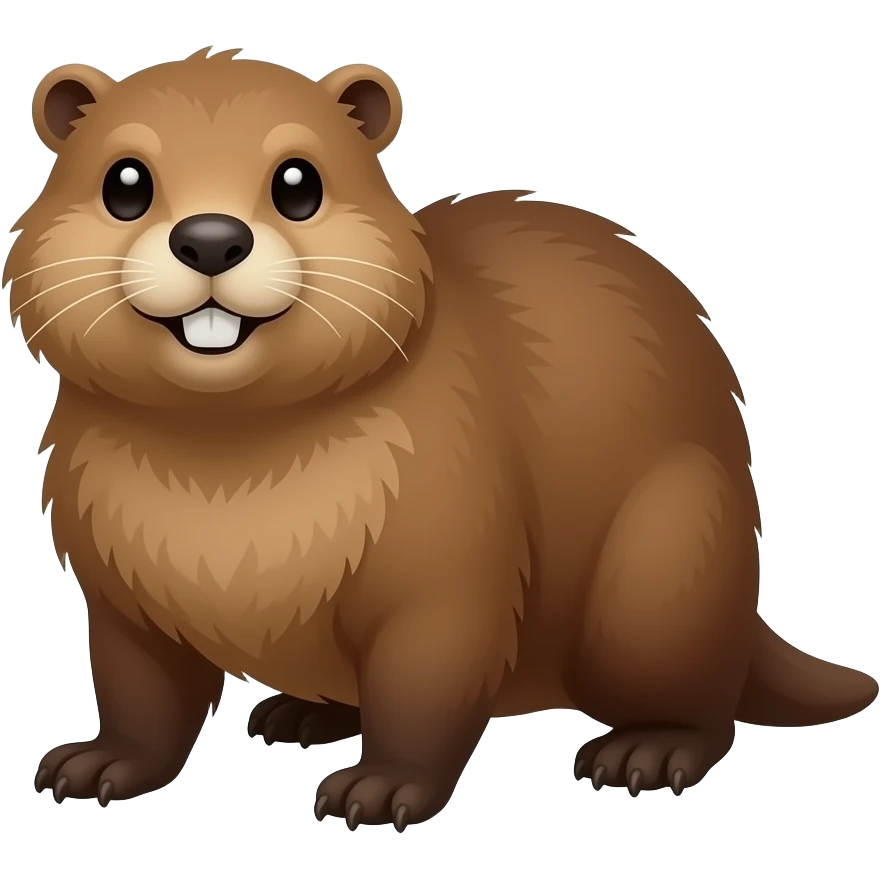 Beaver emoji