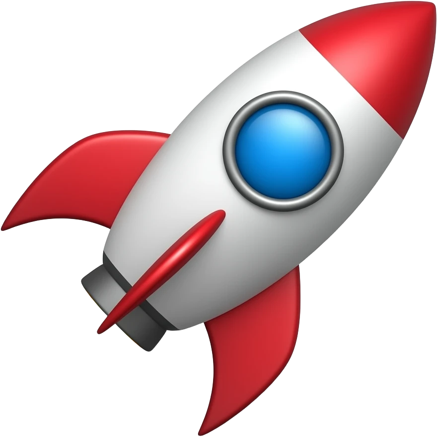 rocket launching emoji