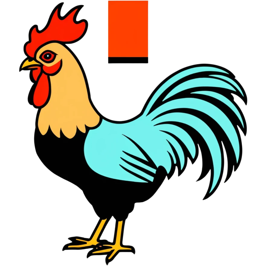 Rooster emoji