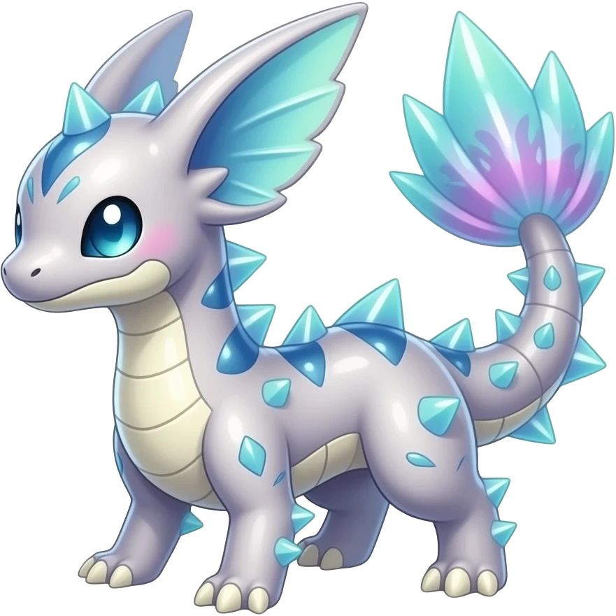 Shiny edgy spiky oily poisoned pastel glittery sparkling tropical bioluminescent edgy cool Salandit-Salamence-Ekans-Seviper-Rapidash-Salazzle-Fakemon-hybrid emoji