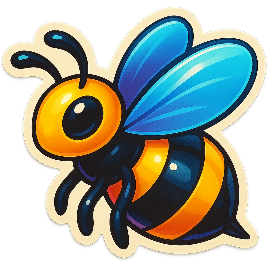 Bee emoji