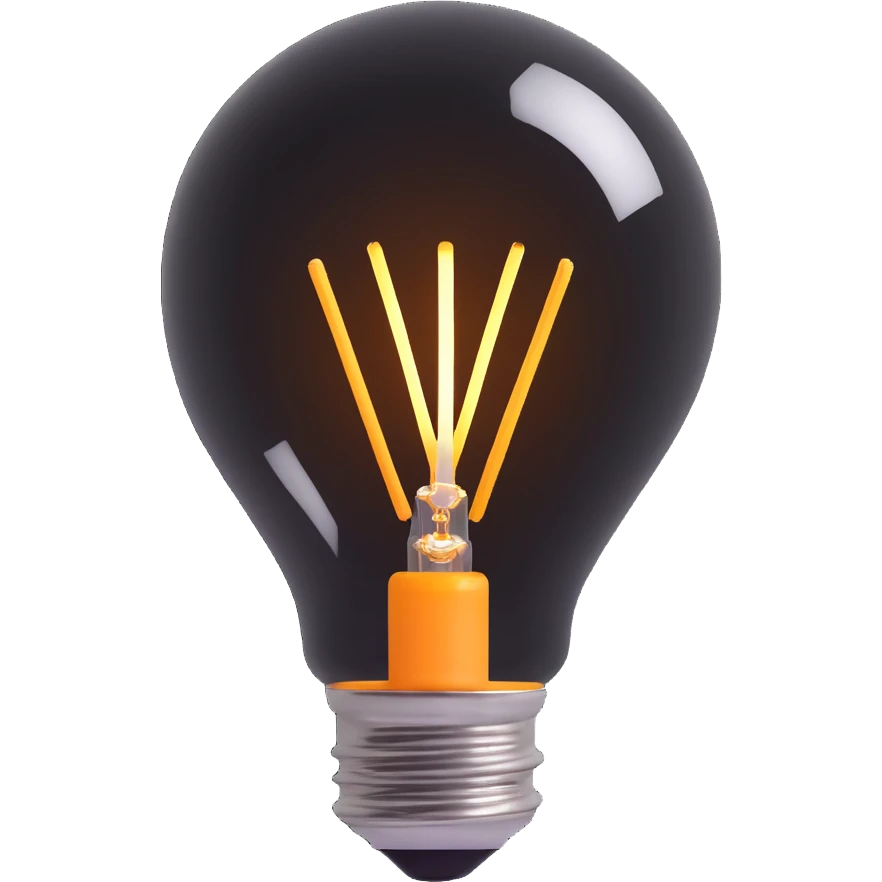 Bulb emoji