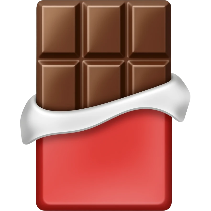 Chocolate bar emoji