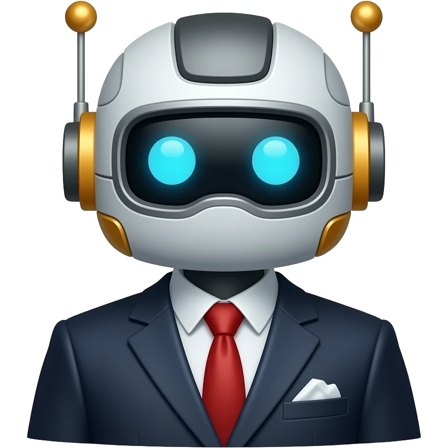 Clockwork robot emoji