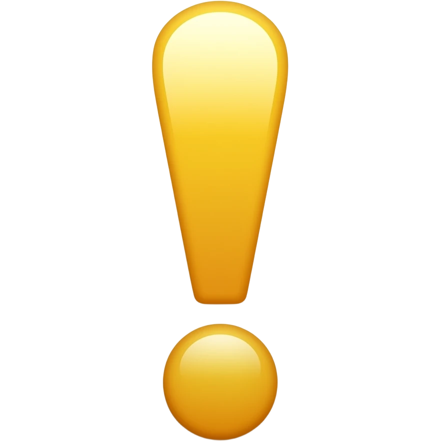 EXCLAMACIÓN emoji