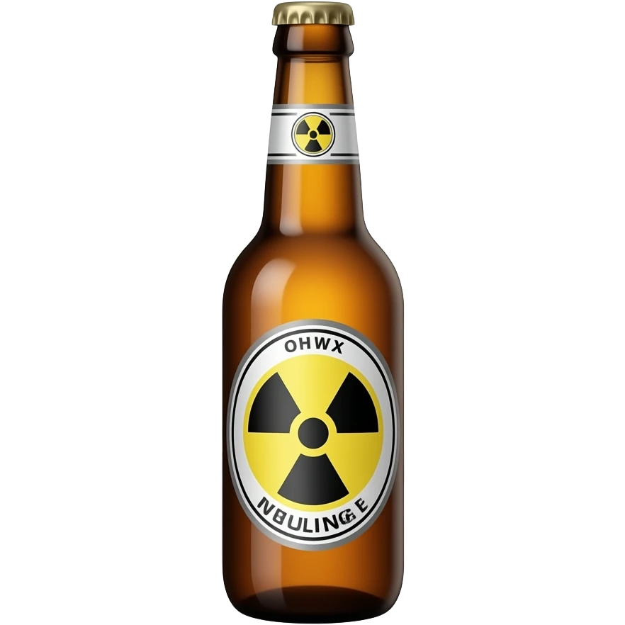 Nuclear beer emoji