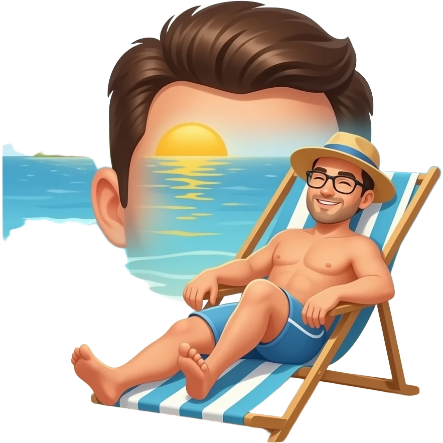 Relaxing day emoji
