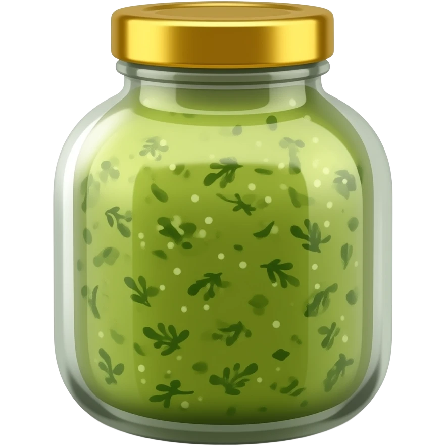 pesto sauce bottle emoji