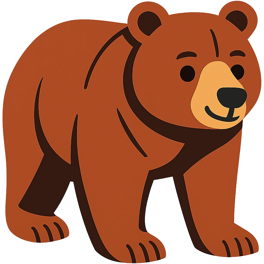 brown bear emoji