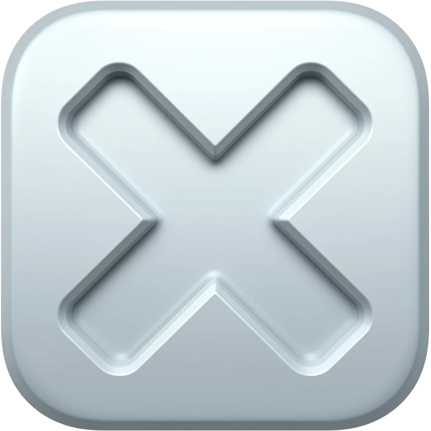 X emoji