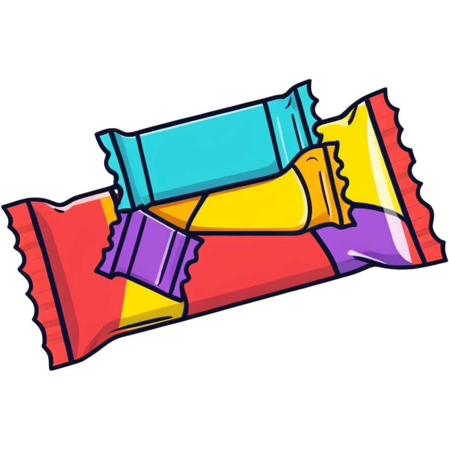 candy wrapper emoji