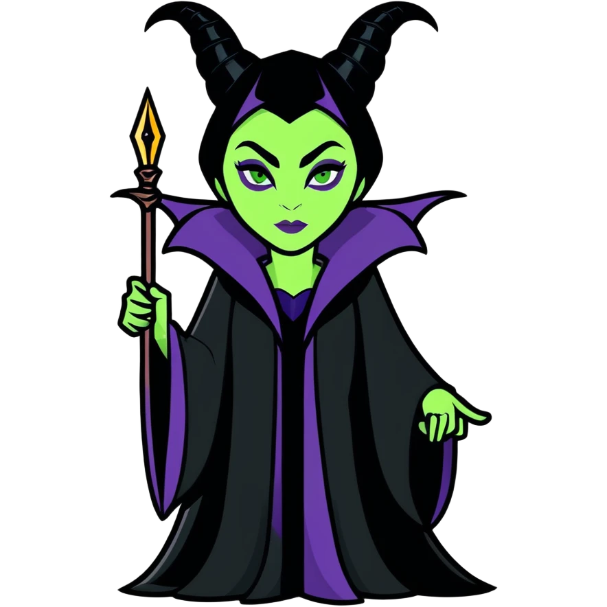 Maleficent emoji