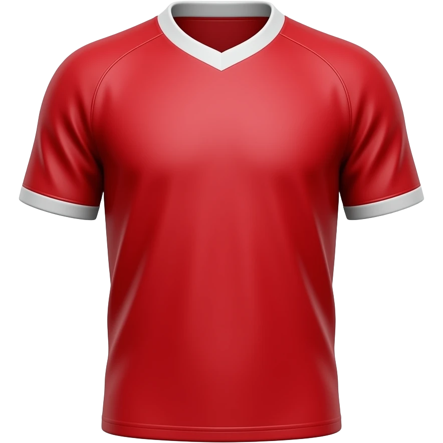 a red jersey emoji