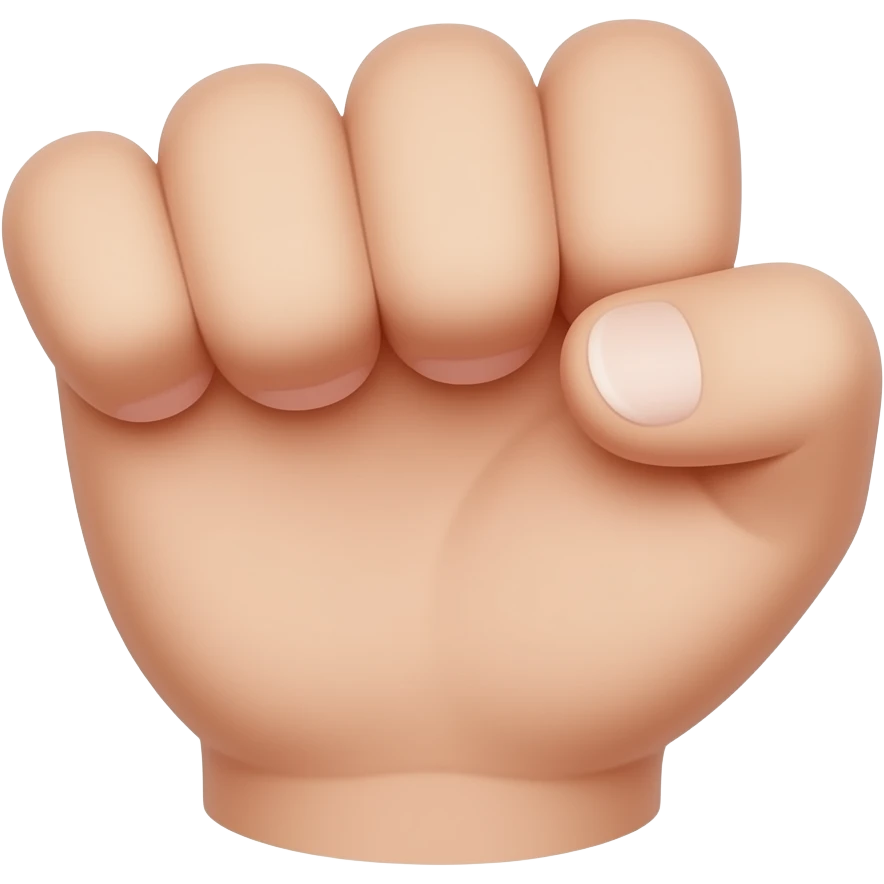 pinky up emoji