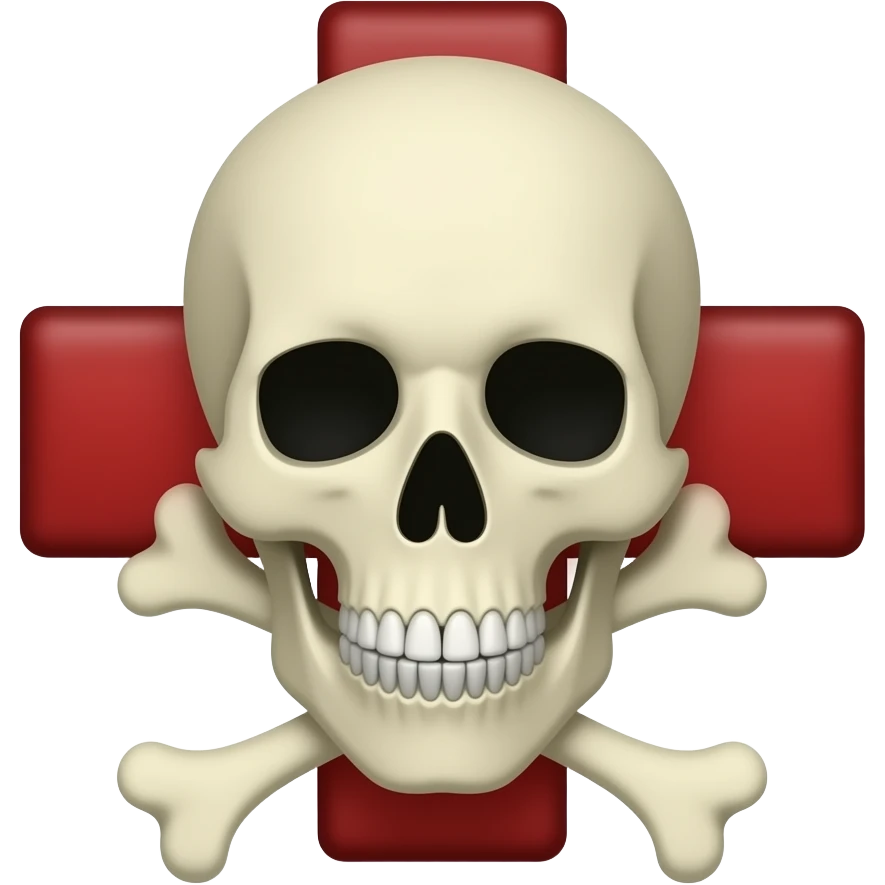 ☠️❌ emoji
