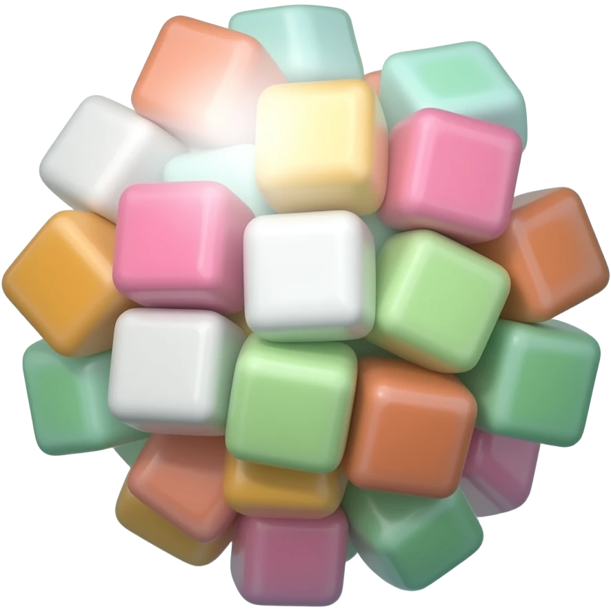 Bubblegum candy emoji