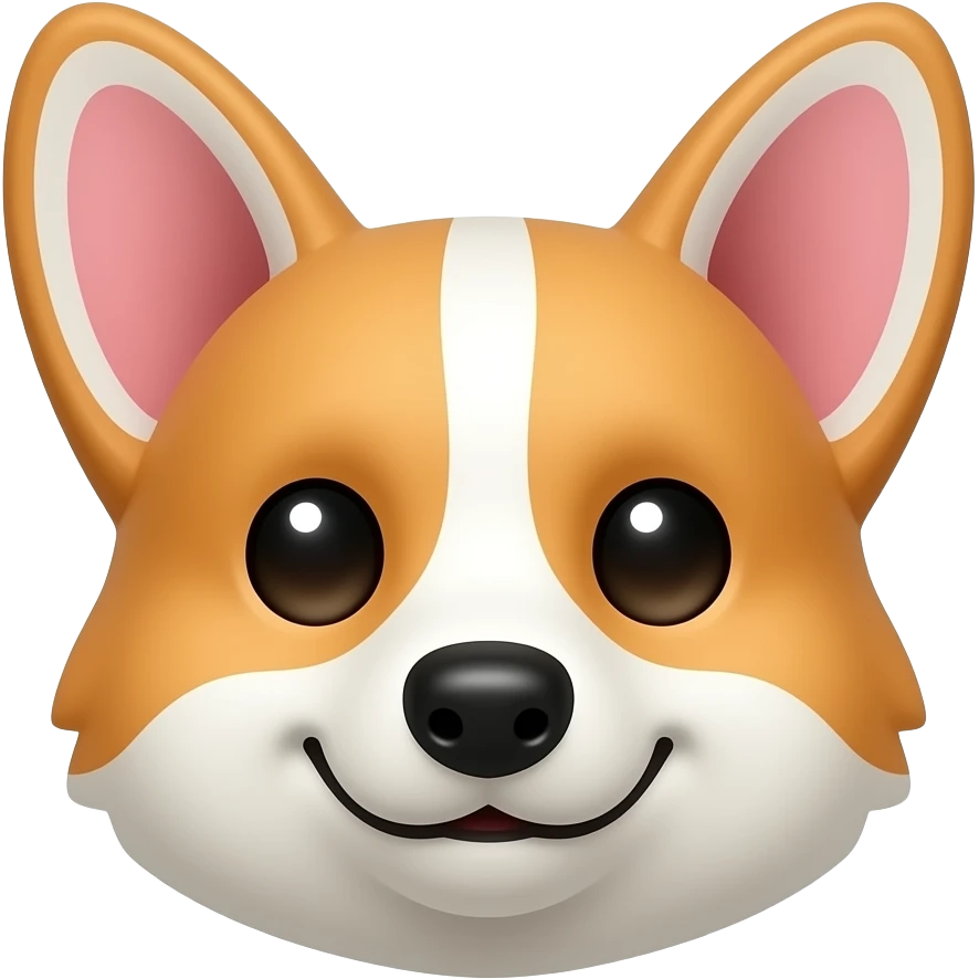 Corgi on google play store emoji