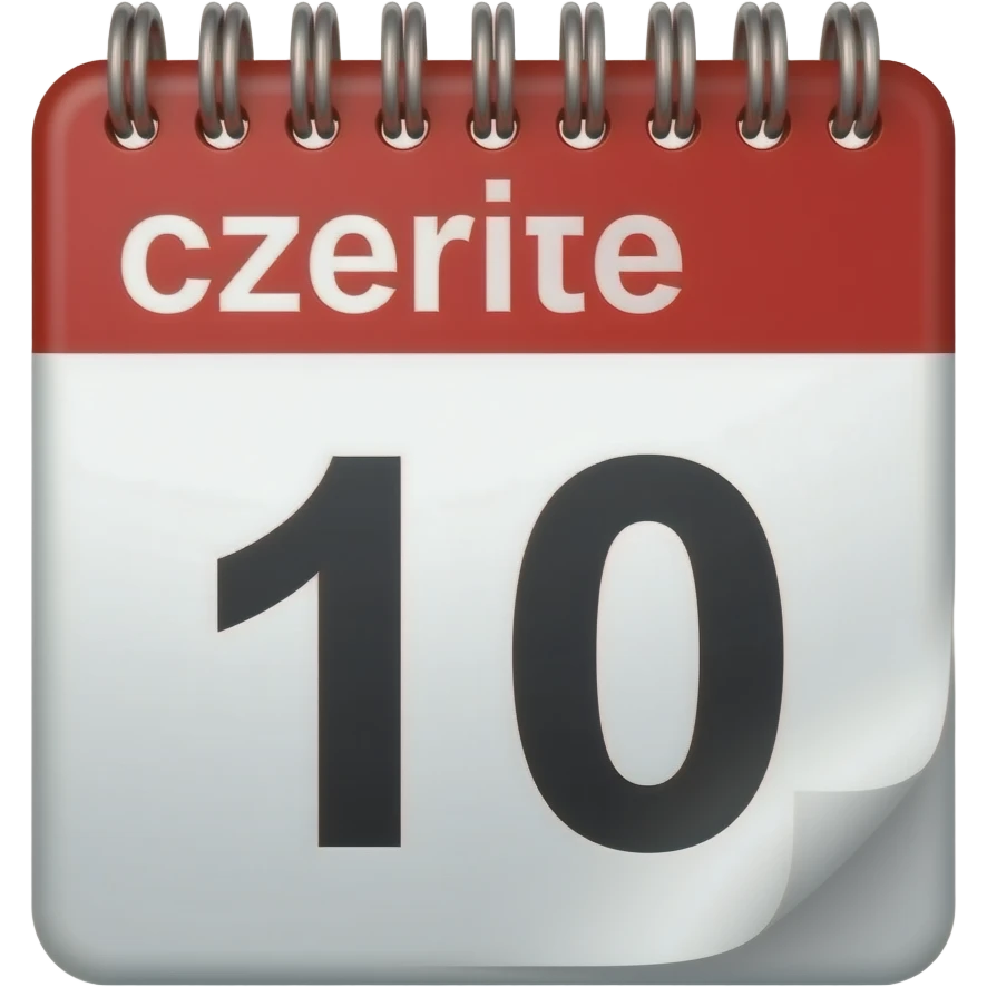 zrob mi emotke calendar z napisem czerwiec po polsku emoji