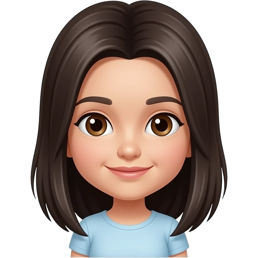 crea un emoji de young miko emoji