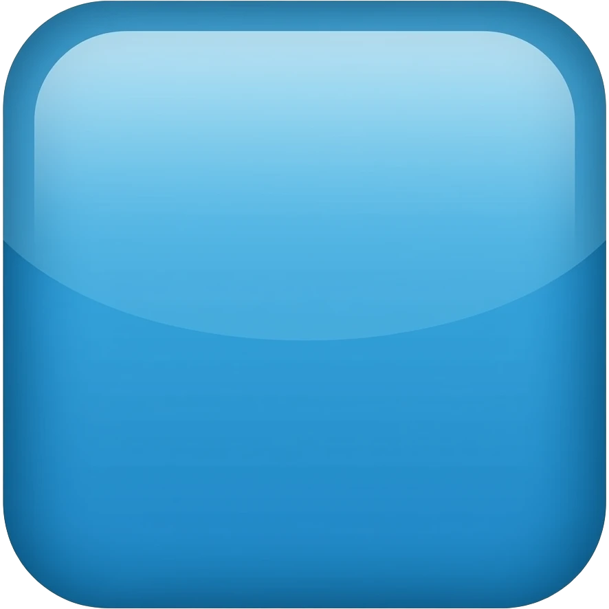 Sea blue  Square emoji