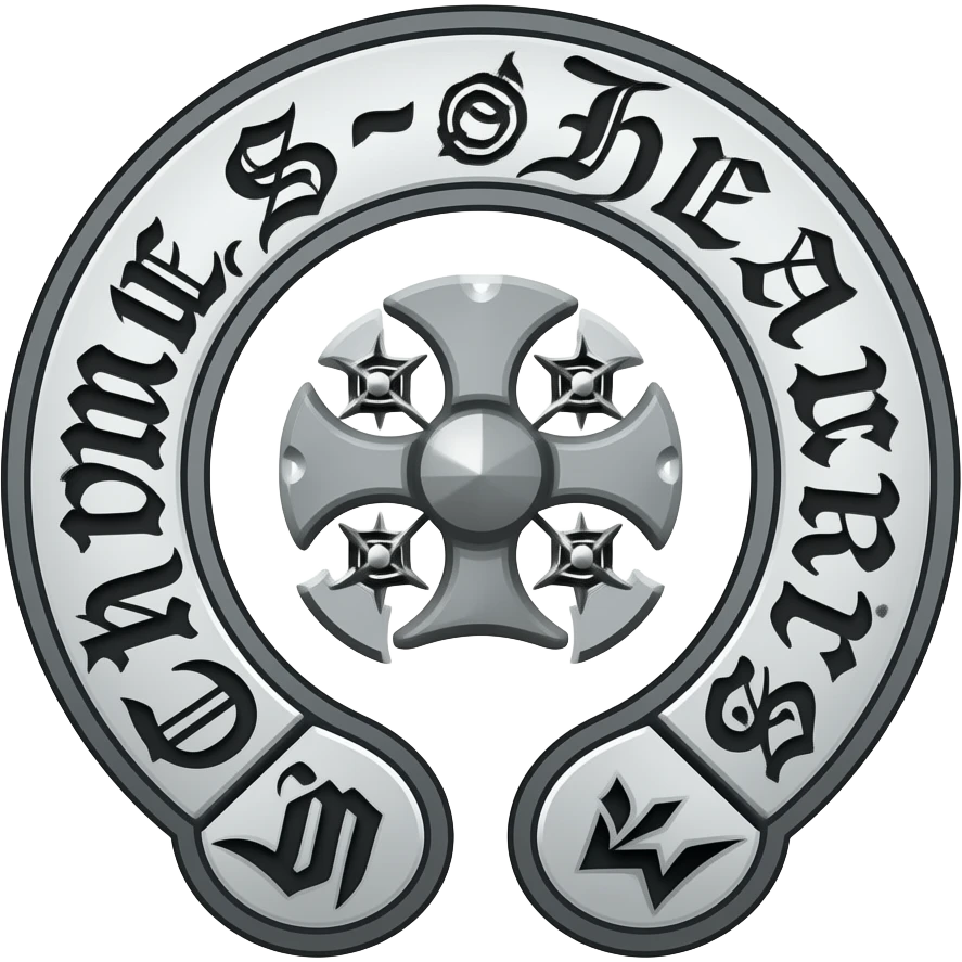 Chrome hearts brand emoji